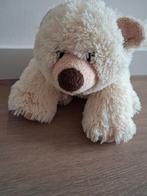 Knuffel beer Kika knuffelbeer creme kraalogen L111, Ophalen of Verzenden, Zo goed als nieuw, Beer