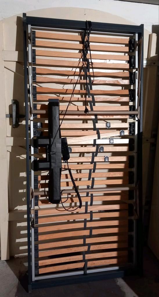 Elektrische Bedbodem - Verstelbaar Comfort, Huis en Inrichting, Slaapkamer | Matrassen en Bedbodems, Gebruikt, Bedbodem, 90 cm