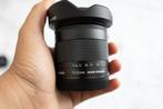 Canon EF-M 11–22mm groothoek zoomlens + UV + zonnekap, Ophalen, Zo goed als nieuw, Groothoeklens