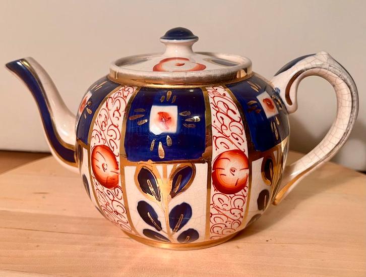 Silloway’s Imari theepot ca. 1900 – Made in England, Antiek en Kunst, Antiek | Servies los, Ophalen