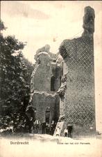 Dordrecht- Ruine van het slot Merwede, Ophalen of Verzenden, Voor 1920, Gelopen, Zuid-Holland