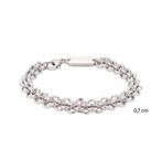 Energetix armband gevlochten schakel van € 52 voor € 35, Sieraden, Tassen en Uiterlijk, Ophalen of Verzenden, Nieuw, Zilver, Overige materialen