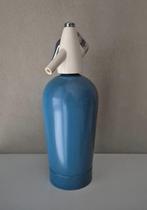 Spuitwaterfles Sparklets - metaal, blauw, vintage, Antiek en Kunst, Curiosa en Brocante, Ophalen of Verzenden