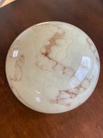 Mooie gave ART DECO Plafond LAMP, Ophalen of Verzenden