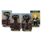 Fallout Movie Maniacs PVC Statue 4-pack 15 cm, Ophalen of Verzenden, Nieuw, Beeldje, Replica of Model