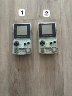Nintendo Gameboy Color transparant wit 2x, Spelcomputers en Games, Spelcomputers | Nintendo Game Boy, Ophalen of Verzenden, Refurbished