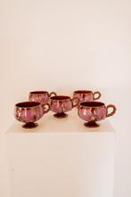 Vintage Vallauris koffiekopjes (set van 5), Ophalen of Verzenden