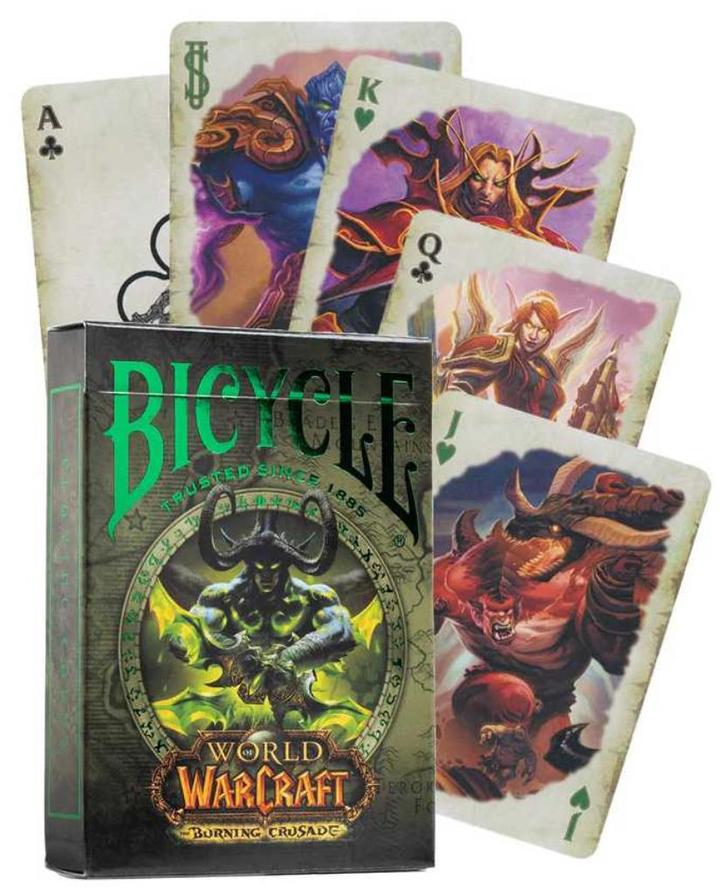 Kaartspel Bicycle World of Warcraft ; scheur in doosje, Hobby en Vrije tijd, Gezelschapsspellen | Kaartspellen, Nieuw, Ophalen