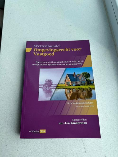 Wettenbundel Omgevingswet voor vastgoed, Boeken, Schoolboeken, Zo goed als nieuw, Nederlands, Overige niveaus, Ophalen of Verzenden