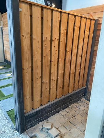 Restpartij Thermowood schermen 166x180cm beschikbaar voor biedingen