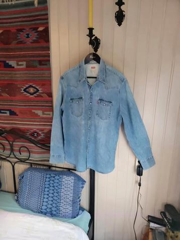Super mooi, origineel Levi's jeans overhemd, XXL zie afm  beschikbaar voor biedingen