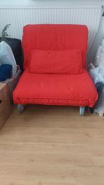 te koop: slaapfauteuil, Ophalen, Zo goed als nieuw, Minder dan 75 cm, 75 tot 100 cm