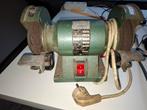 Werkbankslijpmachine met kabel, schakelaar en stekker, Ophalen of Verzenden, Gebruikt, Minder dan 700 watt, Werkbankslijpmachine