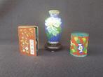 Chinees cloisonne - lot van 3 items, Ophalen of Verzenden