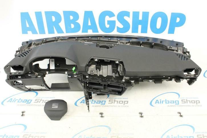 Airbag set - Dashboard zwart Seat Leon Mk4 (2020-heden), Auto-onderdelen, Dashboard en Schakelaars, Gebruikt, Ophalen of Verzenden