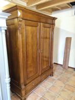 Prachtige Antieke Eiken Kast met Laden en Planken, Antiek en Kunst, Ophalen