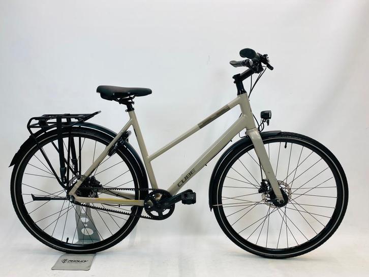 CUBE Travel beltdrive damesfiets L-56cm Naafdynamo + ALFINE, Fietsen en Brommers, Fietsen | Dames | Damesfietsen, Zo goed als nieuw