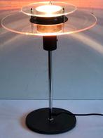 Space Age tafellamp Cirkel Ikea jaren 80 / 90, Huis en Inrichting, Lampen | Tafellampen, Ophalen, Zo goed als nieuw, Metaal, Minder dan 50 cm