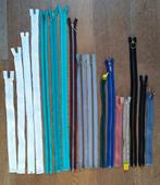 Deelbare ritsen 17 stuks - de langste is 70 cm, Ophalen of Verzenden, Nieuw, Rits of Sluiting