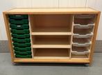 Schilte schoolkast bakkenkast knutselkast kdv speelgoedkast, Ophalen, Gebruikt, Kast, 100 cm of meer