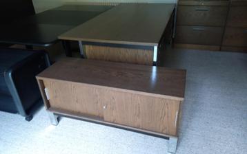 REPRESENTATIE BURO OFFICE PLUS MERKUR MET GRATIS SIDEBOARD - afbeelding 1