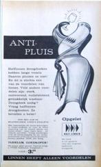 5 vintage advertenties reclames van Half Linnen 1960, Ophalen of Verzenden, Gebruikt, Overige typen