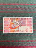 25 gulden 1989 roodborstje prachtig!, Postzegels en Munten, Bankbiljetten | Nederland, Ophalen of Verzenden, 25 gulden