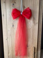 Rode strikken met diamanten lint bruiloft decoratie, Ophalen of Verzenden, Nieuw, Versiering, Geboorte of Huwelijk