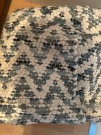 Vloerkleed/karpet 160x230 blauw/wit, Ophalen, Zo goed als nieuw