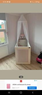 Babys only bedje roze wit en beige paneel, Ophalen of Verzenden, Zo goed als nieuw