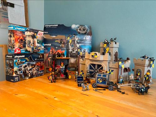 Playmobil Novelmore 70222, 70393, 70392, 70499, Kinderen en Baby's, Speelgoed | Playmobil, Gebruikt, Ophalen of Verzenden