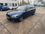 BMW 5-Serie 3.0 I 525 Touring AUT 2008 Blauw, Achterwielaandrijving, 2000 kg, Blauw, 2996 cc