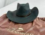 The Legendary Hat Zwart zwarte hoed 57 luxe cowboy western, Kleding | Heren, Hoeden en Petten, Hoed, Nieuw, Ophalen of Verzenden