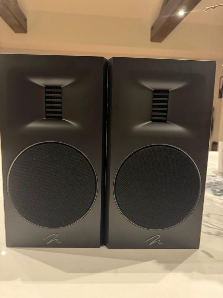 Set zwarte Martin Logan XT B100’s te koop, Audio, Tv en Foto, Luidsprekers, Nieuw, Front, Rear of Stereo speakers, 120 watt of meer