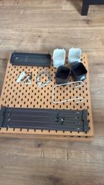 Houten Pegboard Platen (4x), Ophalen, Zo goed als nieuw