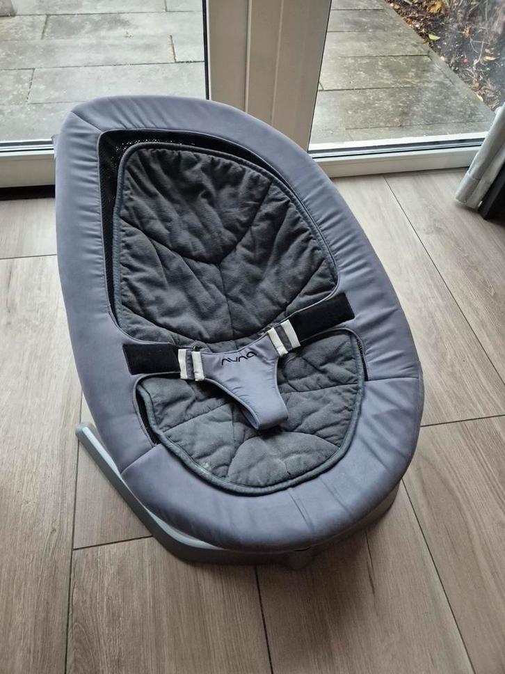 Nuna Leaf Wipstoel, Kinderen en Baby's, Wipstoeltjes, Gebruikt, Wipstoel, Overige merken, Met gordel(s) of riempje(s), Ophalen