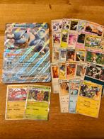 Pokémon set inclusief XL blastoise ex, Ophalen of Verzenden, Zo goed als nieuw, Meerdere kaarten