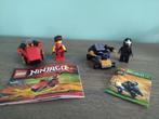 Lego Ninjago 30293 Kai Drifter & 30087 Cole's Car, Ophalen of Verzenden, Zo goed als nieuw, Complete set, Lego