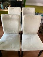 Henriksdal stoelen Ikea. 4 stuks. Prijs per set., Ophalen, Zo goed als nieuw, Bruin, Stof