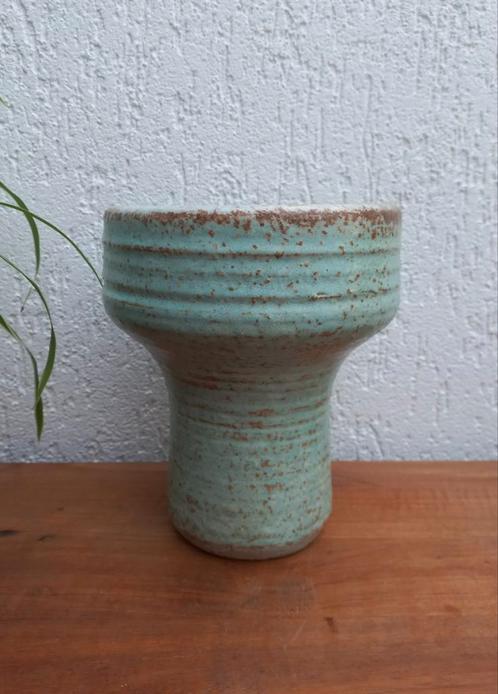 Prachtige Mobach vaas. Vintage bloempot. Piet Knepper., Tuin en Terras, Bloempotten, Gebruikt, Aardewerk, Minder dan 25 cm, Rond
