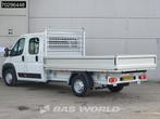 Opel Movano 140PK Dubbel Cabine Open Laadbak Airco Cruise Eu, Auto's, Bestelauto's, Stof, Euro 6, 4 cilinders, Wit