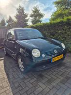 Volkswagen Lupo 1.4 44KW 2004 Zwart 1750,- apk maart 2026, Auto's, Volkswagen, Voorwielaandrijving, 4 cilinders, 4 stoelen, Zwart