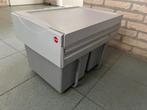 Inbouw afvalemmer Hailo Tandem 35 liter Lichtgrijs, Huis en Inrichting, Woonaccessoires | Prullenbakken, Ophalen, Zo goed als nieuw