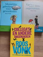 3 boeken Roos Vonk: Collega's, ego's en menselijke gebreken, Ophalen of Verzenden, Zo goed als nieuw, Roos Vonk