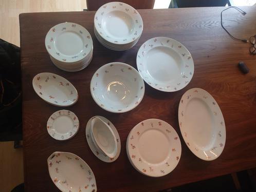 Antieke serviesset (39 delig), Antiek en Kunst, Antiek | Servies compleet, Ophalen
