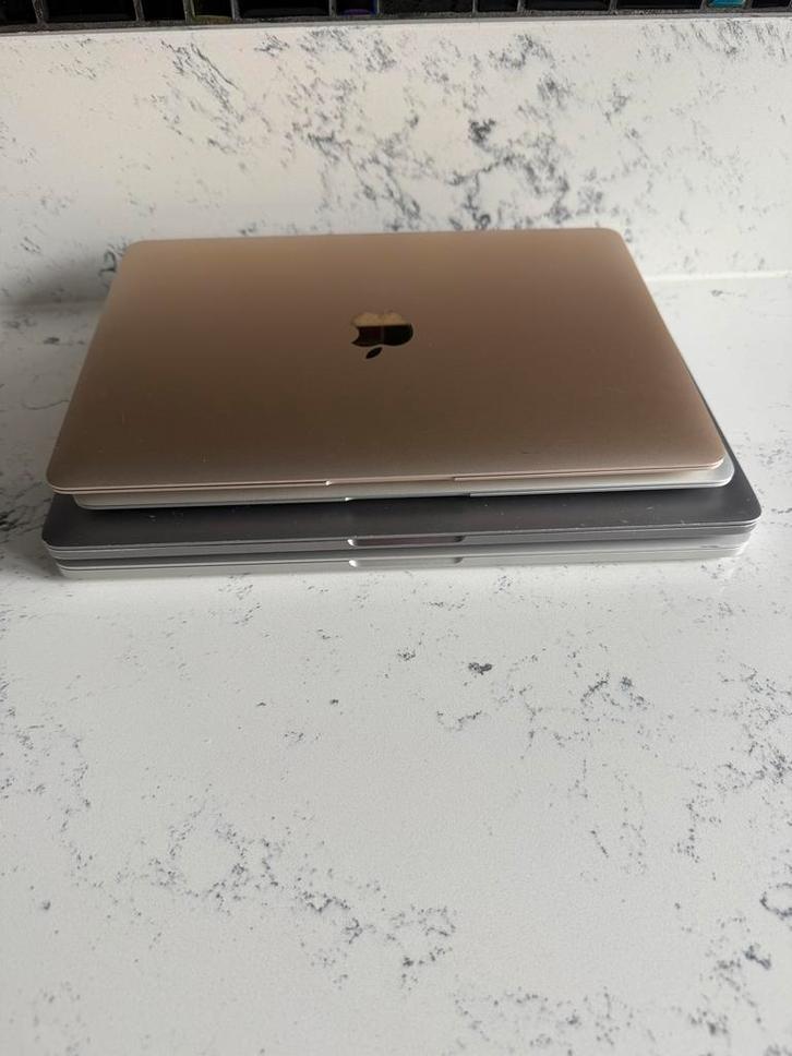 2x 12" MacBook/ 2x 13" MacBook Pro 2017/2018, Computers en Software, Apple Macbooks, Gebruikt, MacBook Pro, 13 inch, 2 tot 3 Ghz