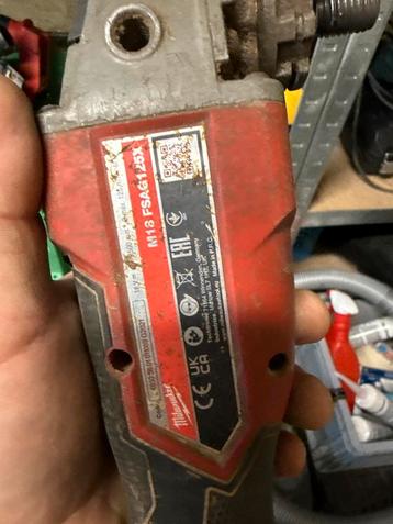 Milwaukee Slijptol M18 FSAG125X - Zonder Kap beschikbaar voor biedingen