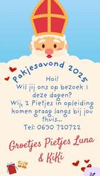 Pietjes huren omgeving t’gooi, Diversen, Ophalen of Verzenden, Zo goed als nieuw