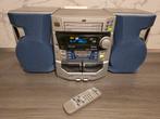 JVC MX-J850R stereo set + speakers + afstandsbediening, JVC, Ophalen of Verzenden, Microset, Tuner of Radio