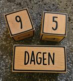 Mijlpaal blokken, Ophalen of Verzenden, Zo goed als nieuw, Kraamcadeau